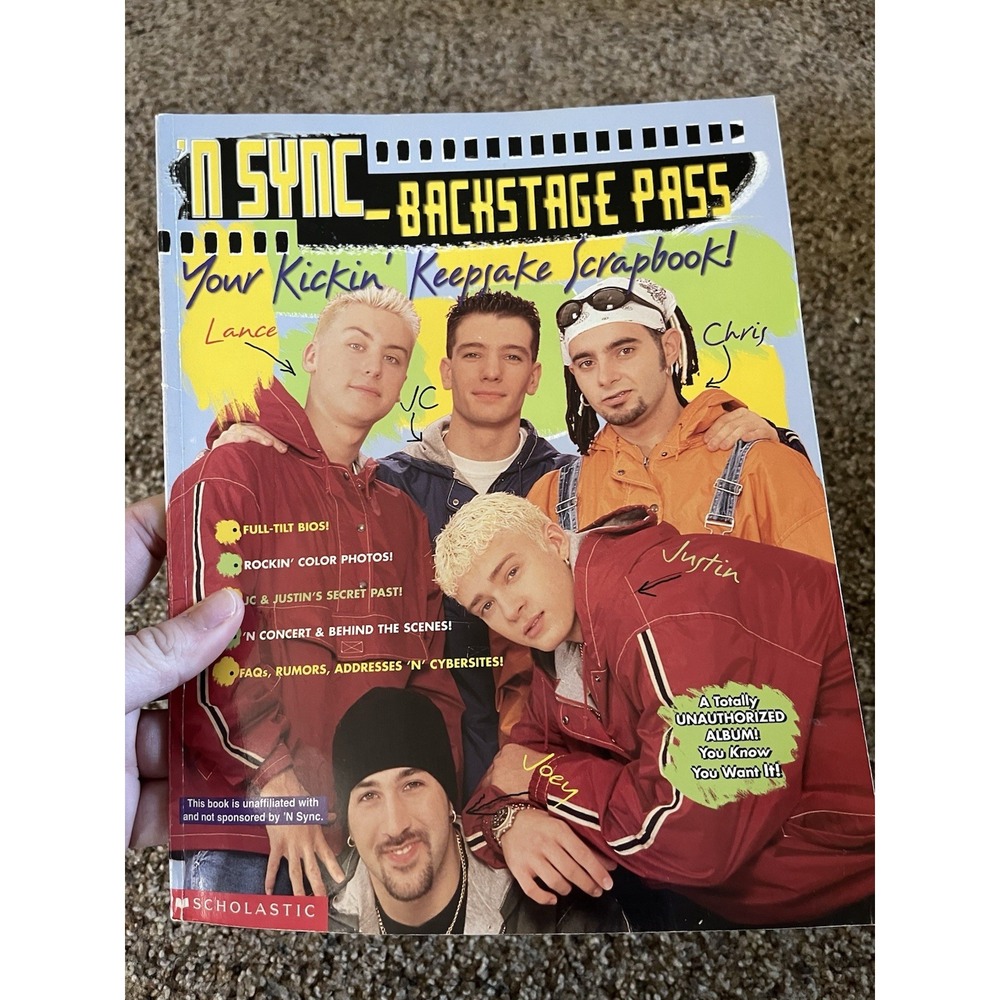 1999 Justin Timberlakes‎ 'N SYNC "Your Kickin Keepsake Scrapbook!"
